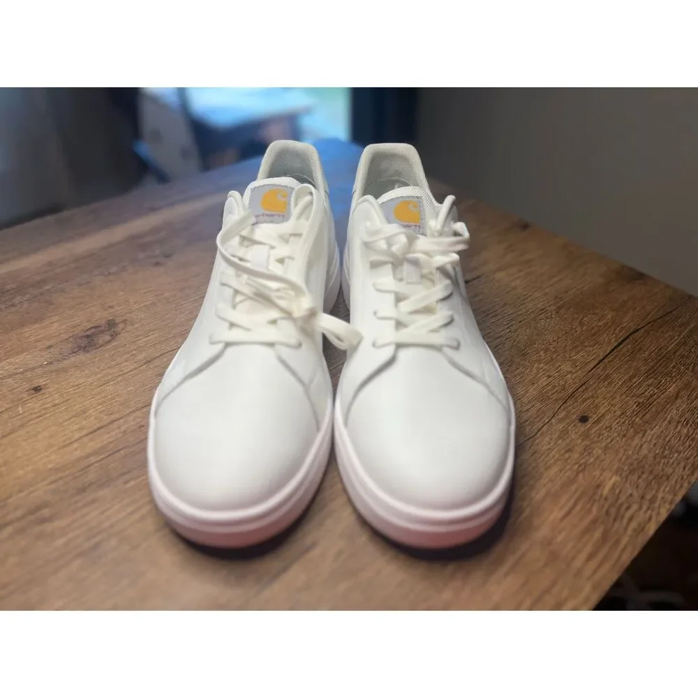 Carhartt Detroit Leather Sneaker White Men's 10.5 NWOT